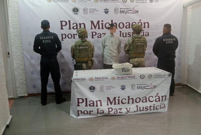 En Morelia, detenidos dos hombres con casi un kilo de marihuana: SSP