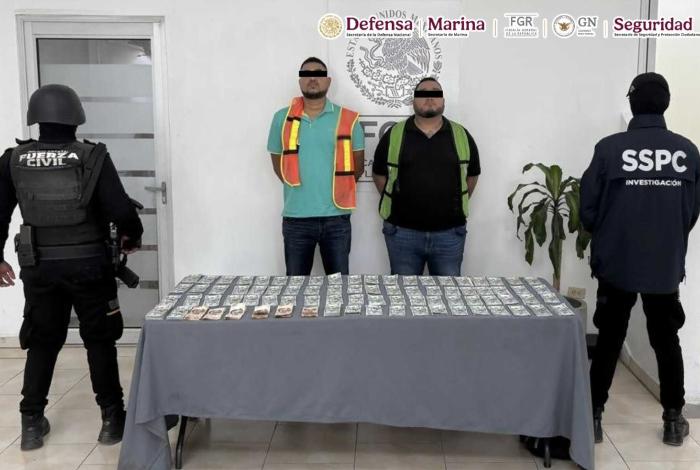 En Nuevo León, en diferentes acciones se detuvo a nueve personas generadoras de violencia, se aseguró armamento y droga