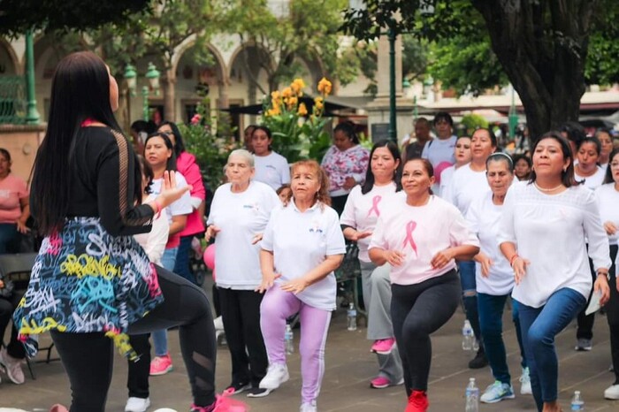 En Quiroga se realizan acciones para prevenir cáncer y apoyar a pacientes: Alma Mireya González