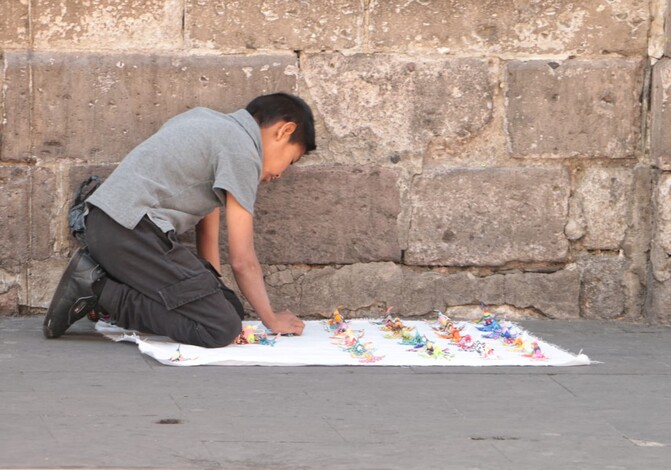 En riesgo de trabajo infantil, cinco mil menores en Morelia