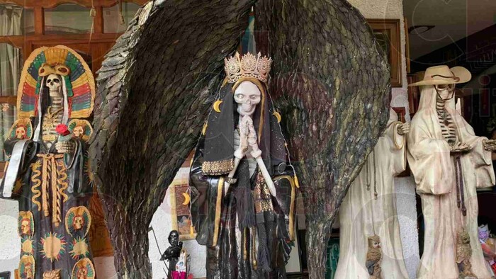 En septiembre se festejará a la Santa Muerte en Santa Ana Chapitiro, Pátzcuaro