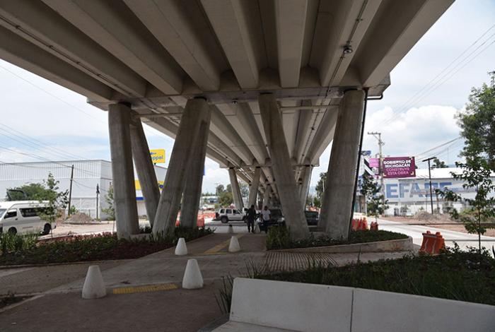 En septiembre se inaugura al 100 % el paso superior ferroviario Independencia, en Morelia