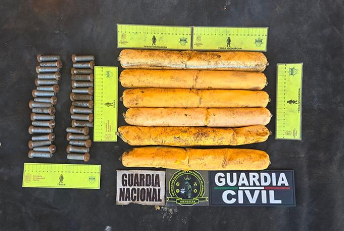 En última semana: 54 detenidos, 46 vehículos recuperados y 56 explosivos desactivados, informa SSP Michoacán