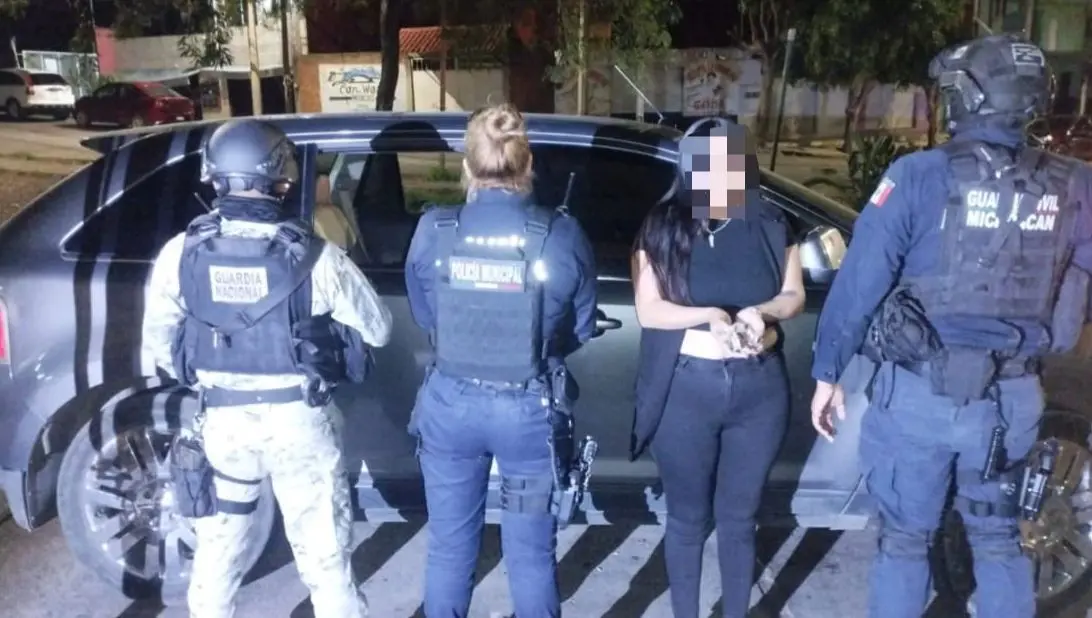 En Uruapan, asegurada una mujer en portación de un arma de fuego: SSP