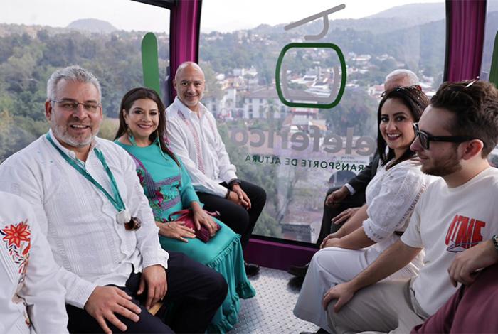 En Uruapan inauguran el primer teleférico de Michoacán