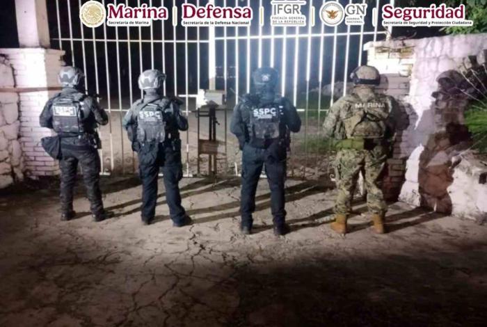En Veracruz, se cumplimentaron tres órdenes de cateo y se aseguró armamento