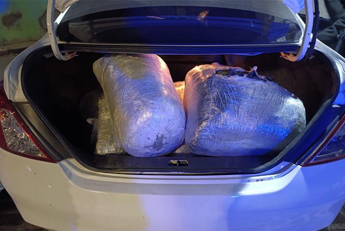 En Zitácuaro detienen a un hombre con cerca de 30 kilos de mariguana