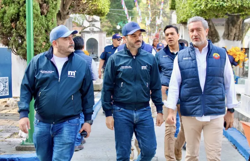 Encabeza Yankel Benítez operativo de supervisión en Panteones Municipales
