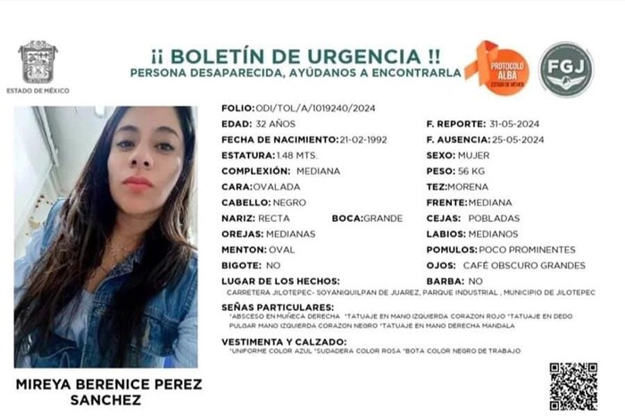 Encuentran cuerpo que podría ser de Mireya Berenice en la Huacana