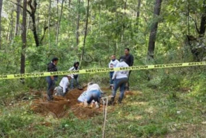 Encuentran fos4 cland3stina en terreno de familia del diputado Carlos Bautista