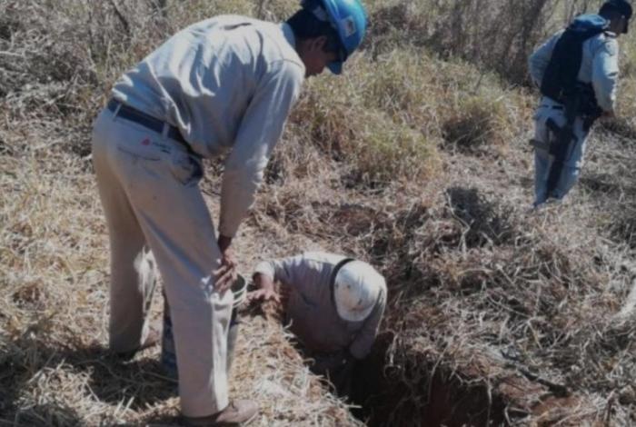 Encuentran toma clandestina hermética de gas, en inmediaciones de Cuitzeo