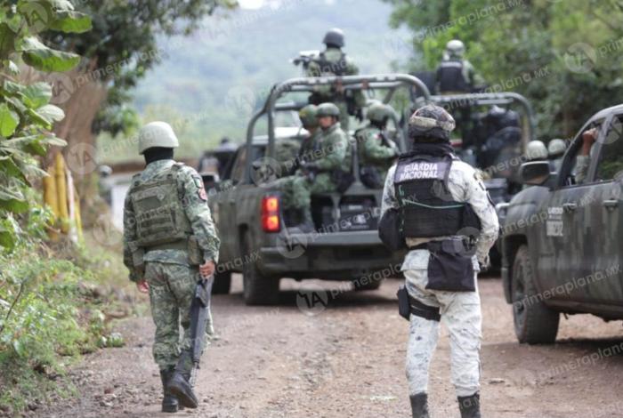 Enfrent4miento arm4do en Apatzingán deja un delincu3nte ab4tido