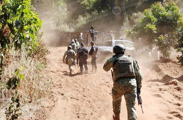 Enfrentamiento en Tangamandapio deja tres presuntos delincuentes abatidos