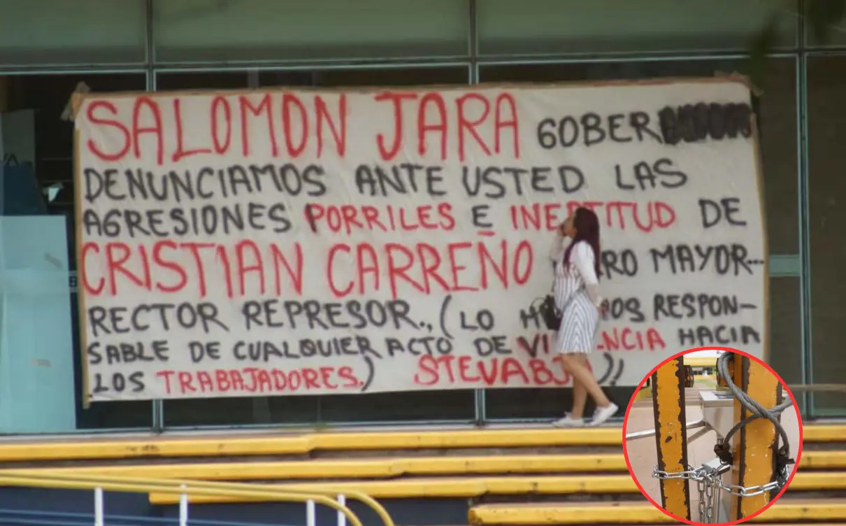 Enfrentamientos entre sindicalizados y presuntos grupos de choque provocan desalojo masivo en Ciudad Universitaria