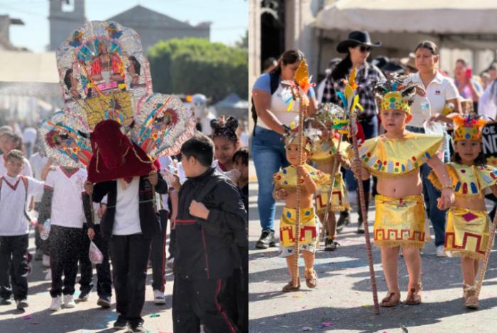 Entre toritos infantiles y sonrisas, Tarímbaro celebra el “Carnavalito 2026”