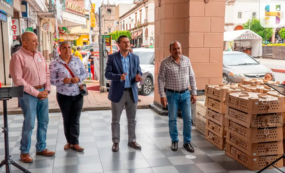 Entregan paquetes de aves, árboles y semillas a 200 familias en Ciudad Hidalgo