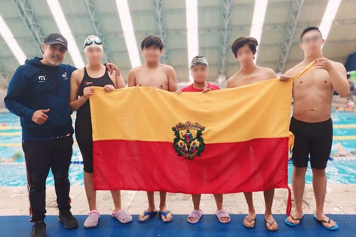 Equipo de Paranatación IMCUFIDE gana medallas de oro y bronce