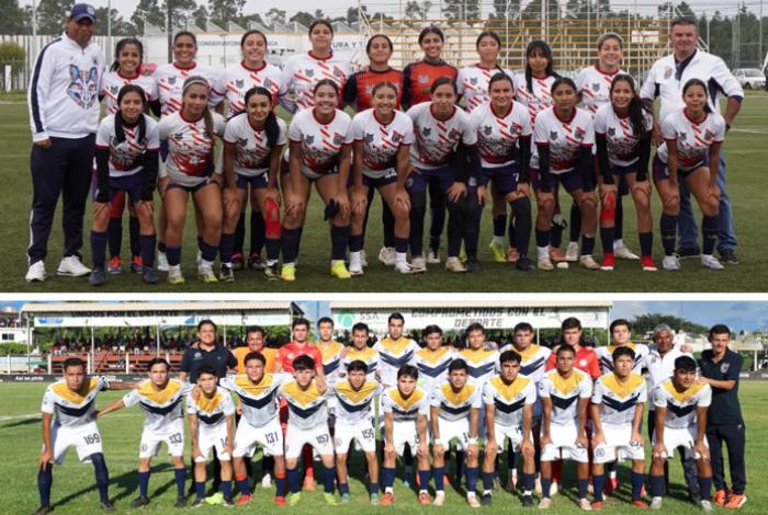 Equipos femenil y varonil de la UMSNH se presentan ante su afición en la Liga TDP