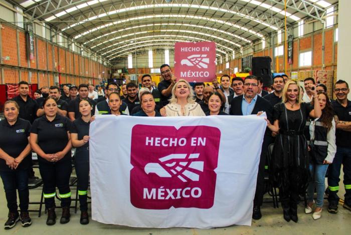 ERA, primera empresa del sector energético que recibe el distintivo ‘Hecho en México’ en Michoacán
