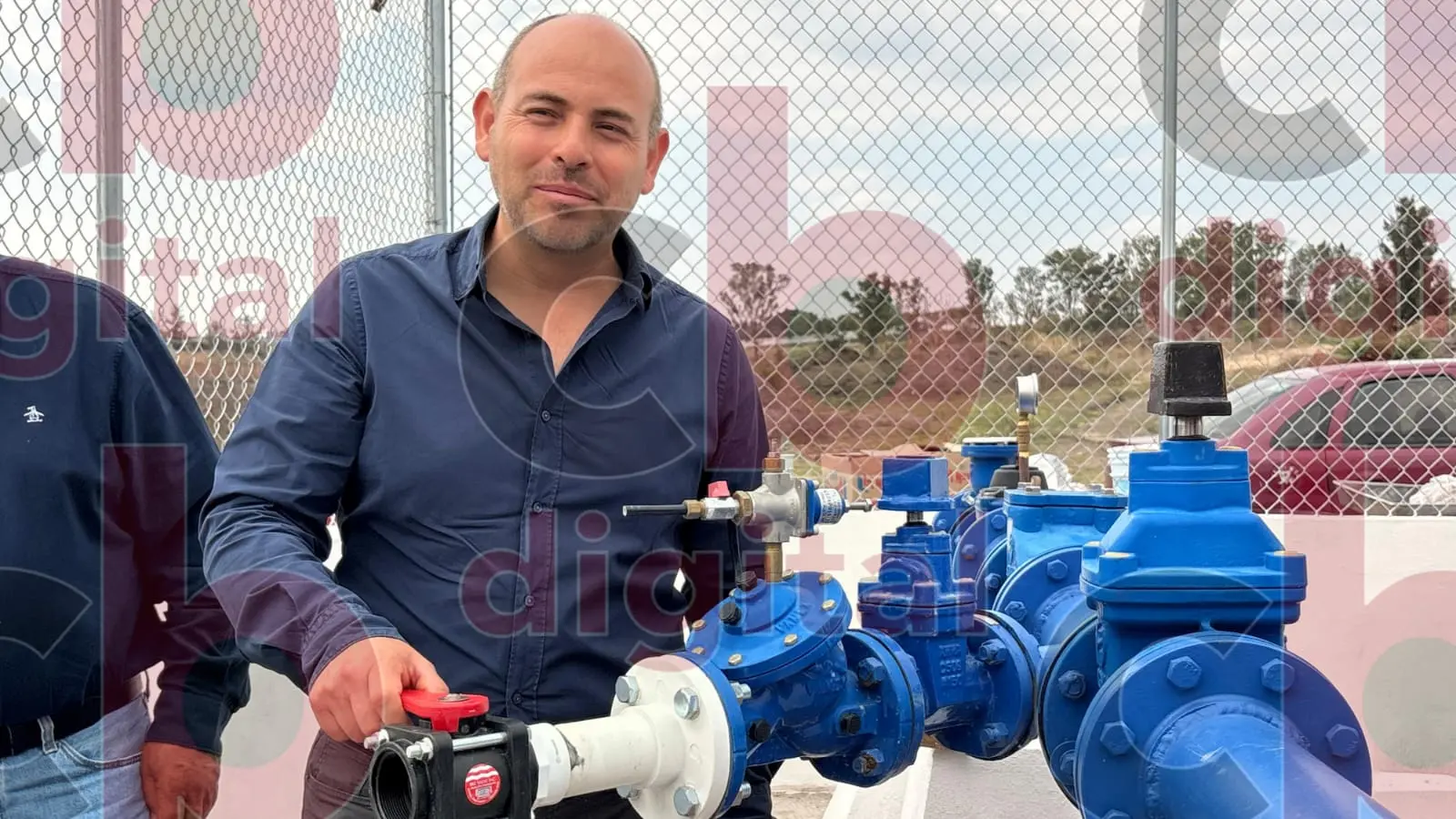 Eric Gaona García inauguró el Pozo de agua Erandeni