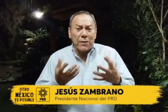 "Es falso que perdimos el registro", líder del PRD asegura continuar en la lucha electoral