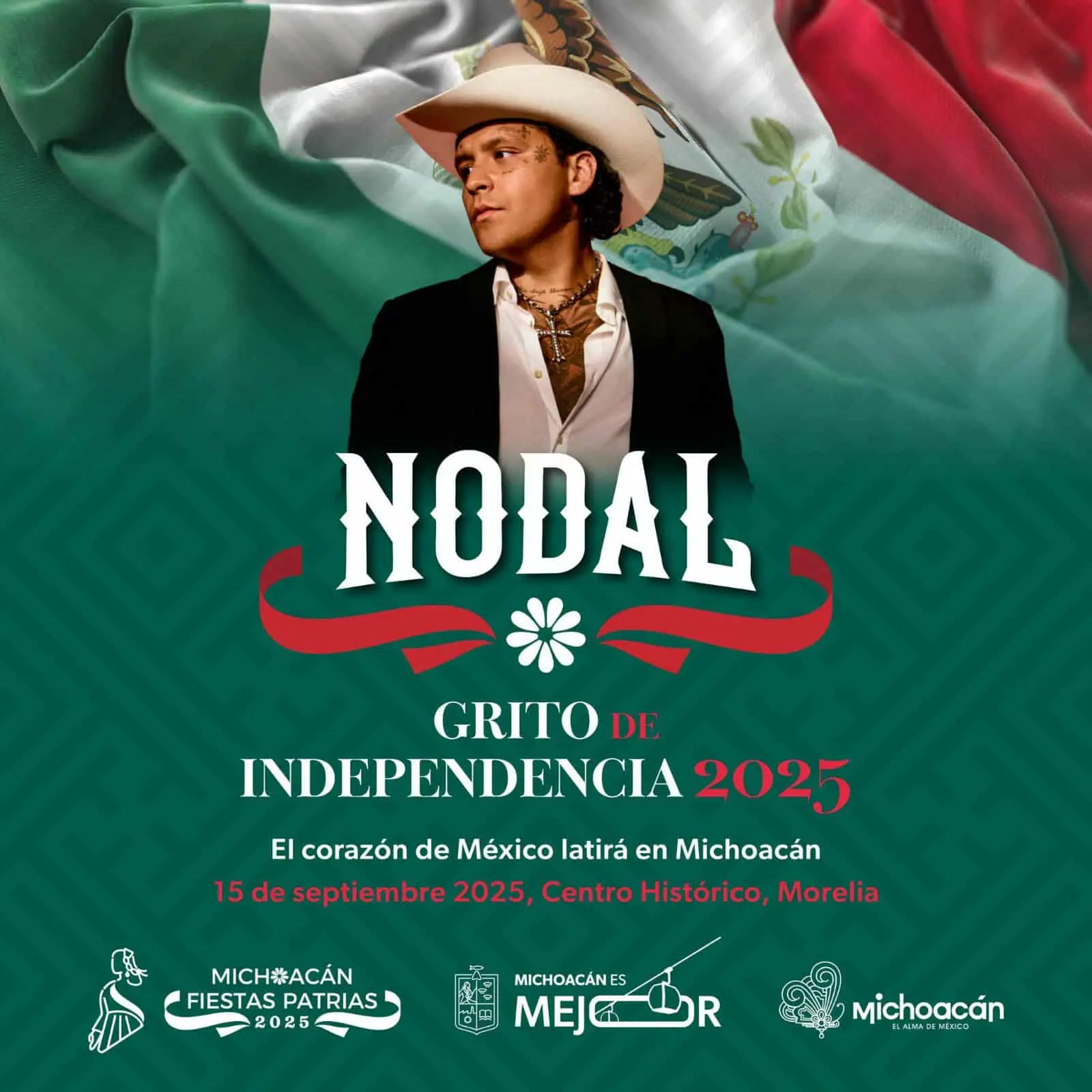 Espera Roberto Monroy que concierto de Christian Nodal atraiga turistas a la entidad