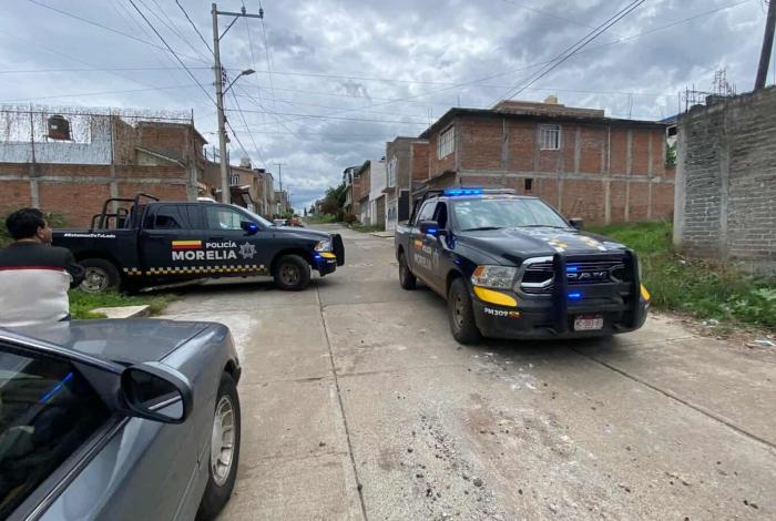 Estaba armado, el hombre asesinado en el fraccionamiento moreliano Arko San Pedro
