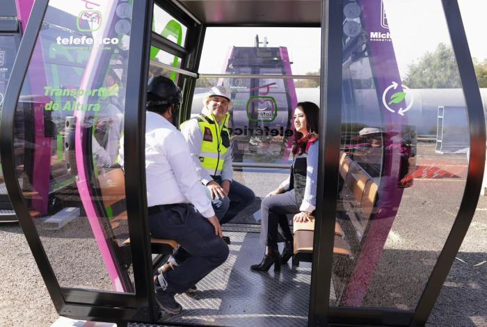 Este año se inaugurará el teleférico de Morelia: Bedolla