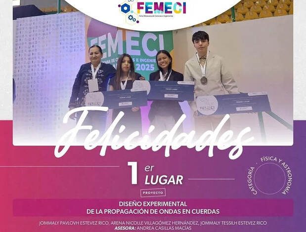 Estudiantes michoacanos ganan 3 primeros lugares en Feria Mexicana de Ciencias