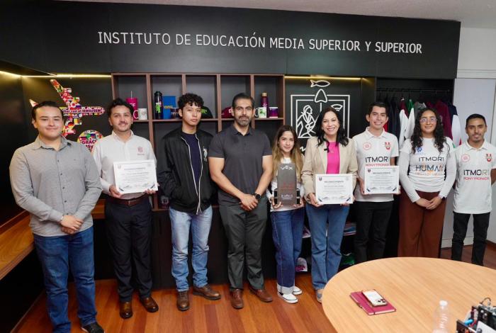 Estudiantes michoacanos ganan mundial de robótica con proyecto de drones para emergencias