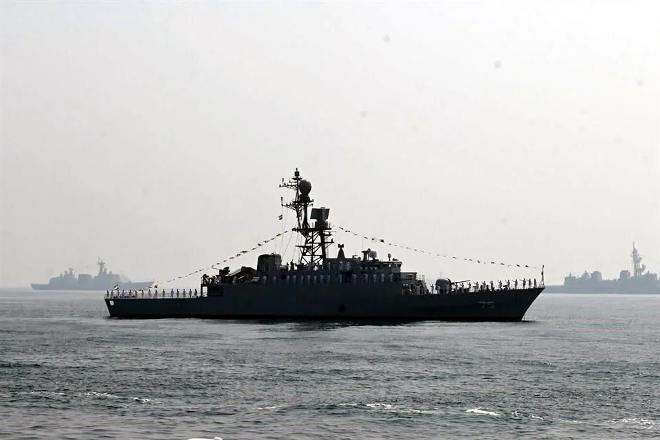 EU hunde un buque de defensa de Irán en el Índico