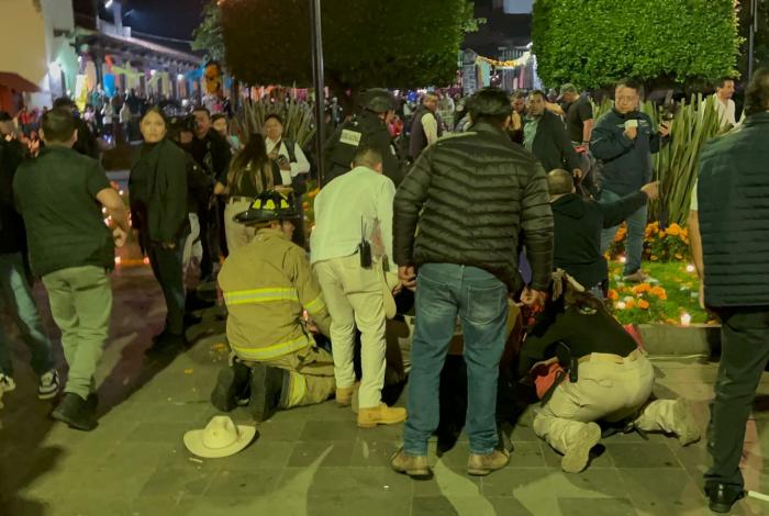 Exhiben ‘descuidos’ de escoltas de Carlos Manzo