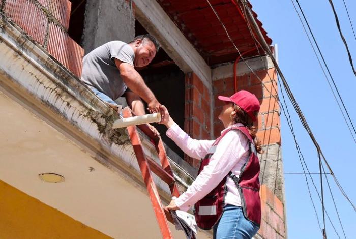 Fabiola Alanís intensifica trabajo territorial en Uruapan para fortalecer la organización de la 4T y la defensa de la soberanía