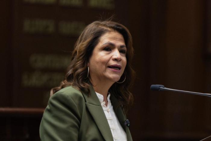 Fabiola Alanís niega que reunión entre Bedolla y Morón represente ventaja en la contienda interna