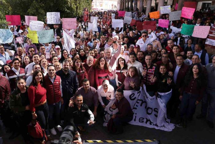 Fabiola Alanís reconoce fuerza de la base morenista en Zamora y La Piedad: “Con el pueblo todo, sin el pueblo nada”