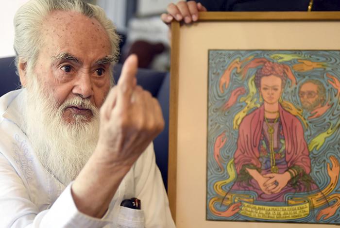 Fallece a los 102 años el pintor mexicano Guillermo Monroy Becerril, alumno de Frida Kahlo