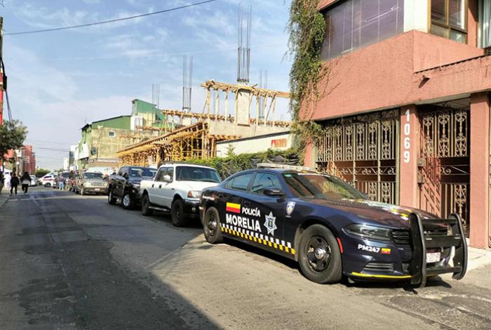 Fallece el velador de una obra ubicada en la Cuauhtémoc, en Morelia