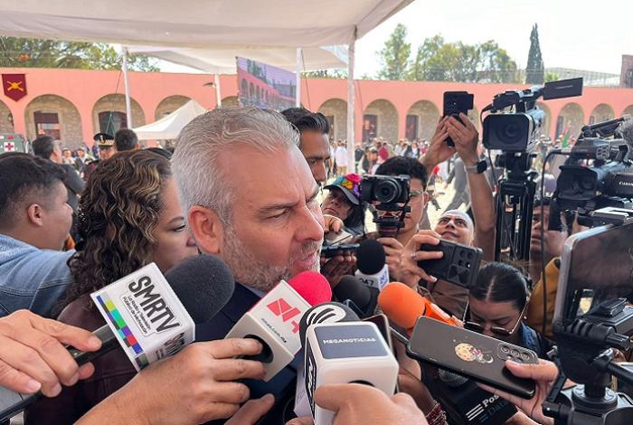 Fallece mujer de la Guardia Civil que resultó herida durante los recientes operativos; familia dona sus órganos: Bedolla