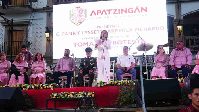 Fanny Arreola hace historia al ser la primer presidente de Apatzingán