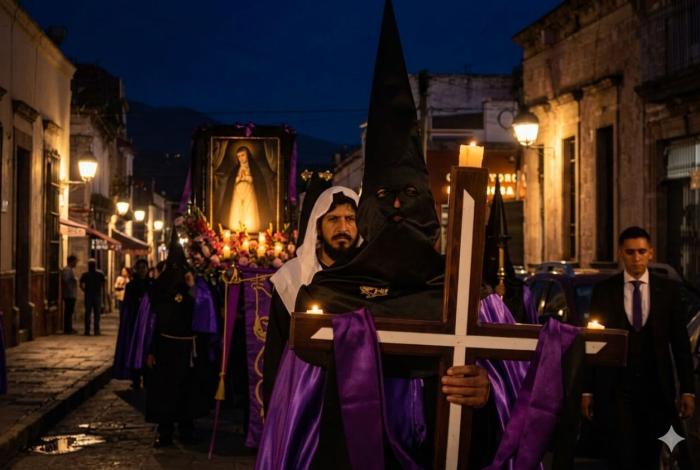 Fe y tradición: Guía, horarios y ruta de la Procesión del Silencio en Morelia