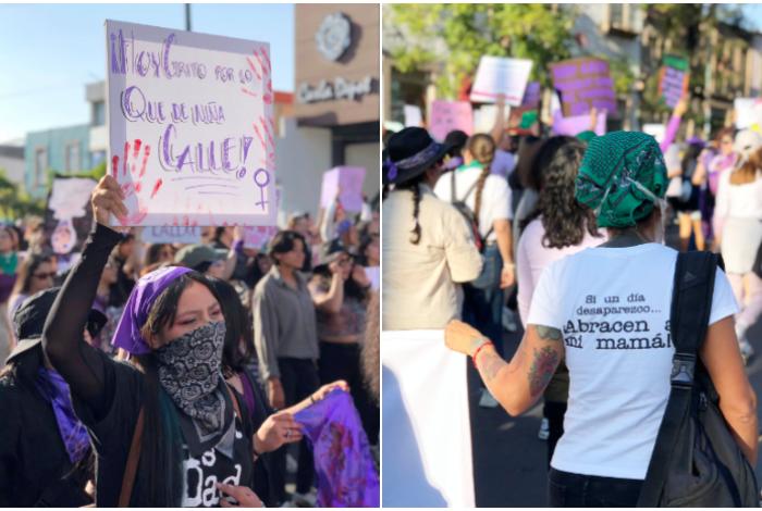 Feministas anuncian agenda de la marcha del 8M en Morelia