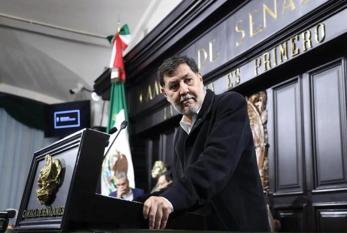 Fernández Noroña solicita expulsión del GPPAN de la Jucopo del Senado