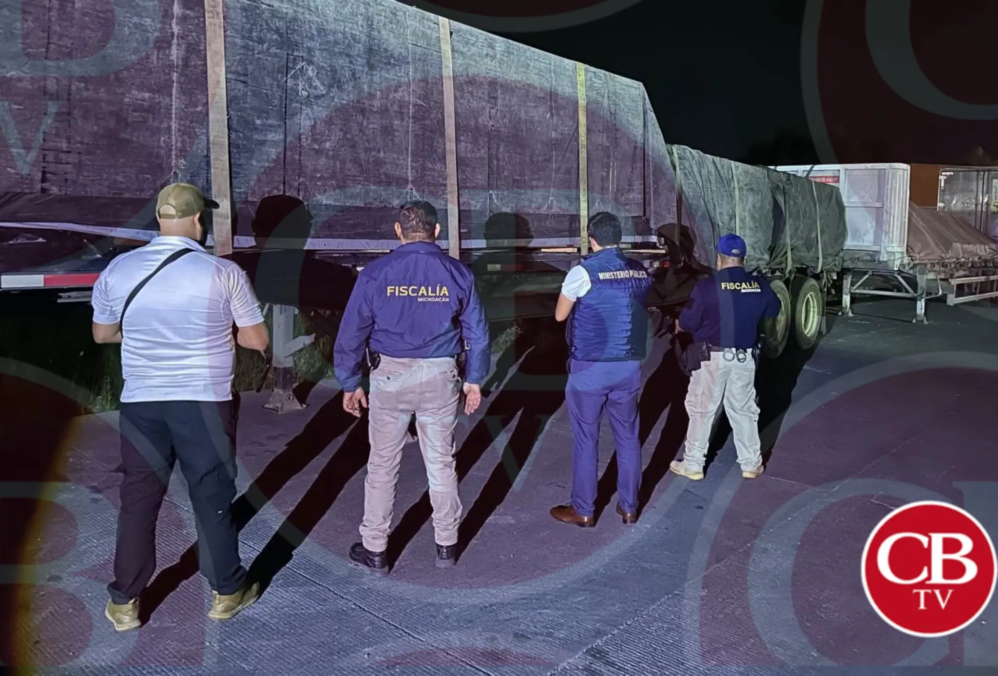 FGE asegura bodega con vehículos robados en Tarímbaro