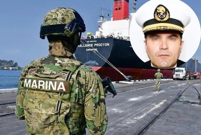 FGR busca arresto de contralmirante por huachicol fiscal