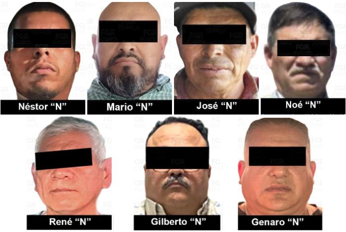 FGR detiene a 7 sujetos buscados por EUA, entre ellos operador de túneles para traficar droga