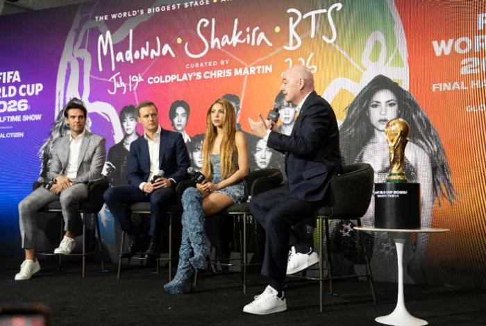 FIFA presenta espectáculo musical para la final del Mundial con Shakira