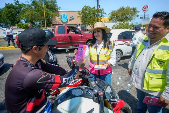 ¡Fíjate Pues!, Gladyz promueve educación vial en Lázaro Cárdenas