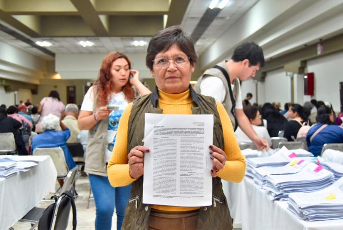 Firma de contratos del Programa de Vivienda para el Bienestar en 4 municipios
