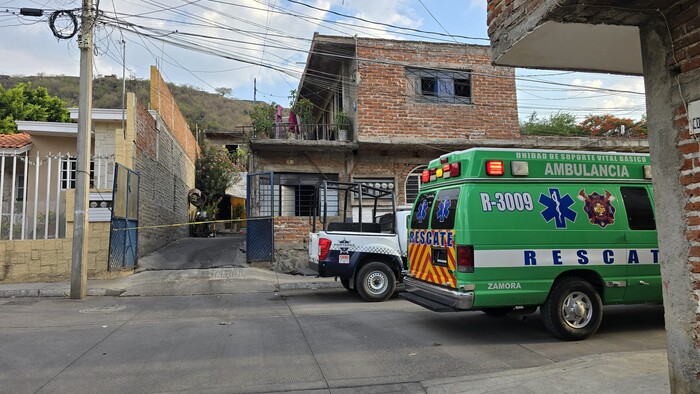 #Foto | Delincuentes balean a comerciante en Jacona