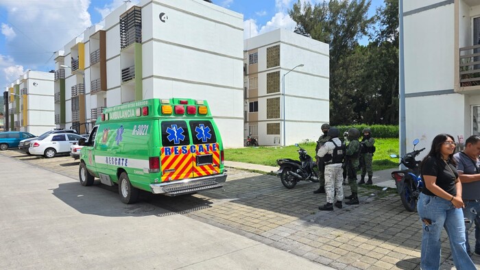 #Foto | Joven es asesinado a balazos a espaldas del Fraccionamiento Los Encinos